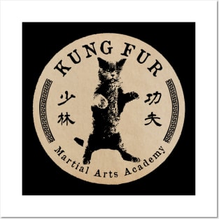 Kung Fur Academy by © Buck Tee Originals Posters and Art